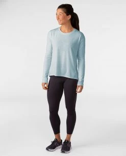 Stio Women's Divide Shift Shirt LS -STIO Sales W Divide Shift Shirt LS Misty Cloud 3