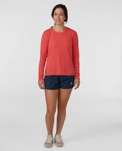 Stio Women's Divide Shift Shirt LS -STIO Sales W Divide Shift Shirt LS Pressed Petal 3