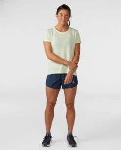 Stio Women's Divide Shift Shirt SS -STIO Sales W Divide Shift Shirt SS Honey Dew 3