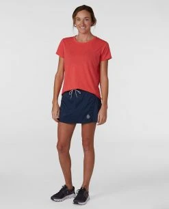 Stio Women's Divide Shift Shirt SS -STIO Sales W Divide Shift Shirt SS Pressed Petal 3