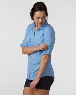 Stio Women's Divide Shirt -STIO Sales W Divide Shirt Lakeside 2