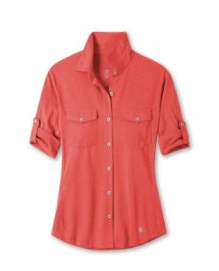 Stio Women's Divide Shirt -STIO Sales W Divide Shirt Pressed Petal