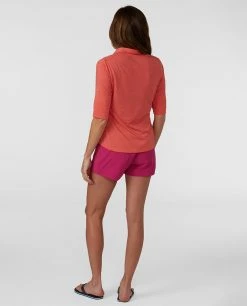 Stio Women's Divide Shirt -STIO Sales W Divide Shirt Pressed Petal 4