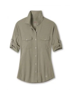 Stio Women's Divide Shirt -STIO Sales W Divide Shirt Trout Time