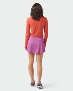 Stio Women's Divide Tee LS -STIO Sales W Divide Tech Tee LS Azalea Bloom 2 Full