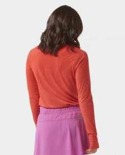 Stio Women's Divide Tee LS -STIO Sales W Divide Tech Tee LS Azalea Bloom 4 Top