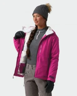 Stio Women's Doublecharge Insulated Jacket -STIO Sales W Doublecharge Insulated Jacket Backyard Berry 3