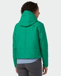 Stio Women's East Butte Insulated Jacket -STIO Sales W East Butte Insulated Jacket Greenery 4