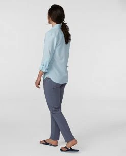 Stio Women's Eddy Guide Shirt LS -STIO Sales W Eddy Guide Shirt Misty Cloud 6