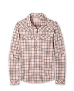 Stio Women's Eddy Shirt LS -STIO Sales W Eddy Shirt LS Steel Plaid ad29826e 2c24 42c5 90ae 97753b44e44f