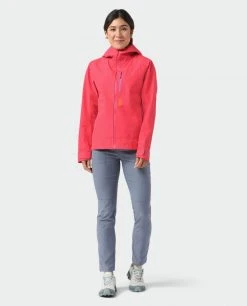 Stio Women's Ender PACLITE® Hooded Jacket -STIO Sales W Ender Paclite Hooded Jacket Azalea Bloom 1 Full