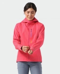 Stio Women's Ender PACLITE® Hooded Jacket -STIO Sales W Ender Paclite Hooded Jacket Azalea Bloom 6 Top