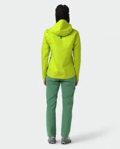 Stio Women's Ender PACLITE® Hooded Jacket -STIO Sales W Ender Paclite Hooded Jacket Lime Zest 2 Full
