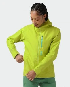 Stio Women's Ender PACLITE® Hooded Jacket -STIO Sales W Ender Paclite Hooded Jacket Lime Zest 3 Top