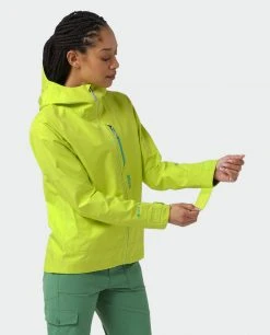 Stio Women's Ender PACLITE® Hooded Jacket -STIO Sales W Ender Paclite Hooded Jacket Lime Zest 6 Top