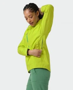 Stio Women's Ender PACLITE® Hooded Jacket -STIO Sales W Ender Paclite Hooded Jacket Lime Zest 8 Top