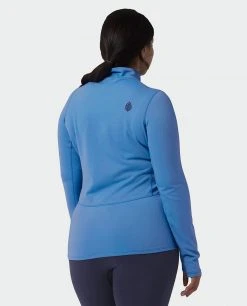 Stio Women's Fremont Stretch Fleece Half Zip -STIO Sales W Fremont Half Zip Alpine Lake Alt 3 a9909a40 ec2e 4fa2 a22d c2f8ef3a8c0f