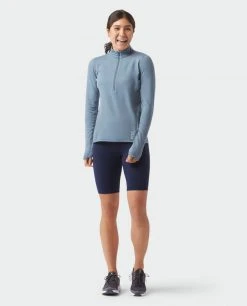 Stio Women's Fremont Stretch Fleece Half Zip -STIO Sales W Fremont Stretch Fleece Half Zip Storm Cloud 1 Full