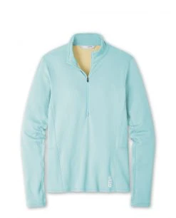 Stio Women's Fremont Stretch Fleece Half Zip -STIO Sales W Fremont Stretch Fleece Half Zip Summer Cloud