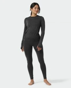 Stio Women's Basis® Seamless Tech Tight -STIO Sales W Full Range Seamless Tight Boundary Black Heather 4