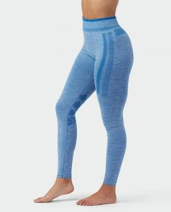 Stio Women's Basis® Seamless Tech Tight -STIO Sales W Full Range Seamless Tight Wind River Blue Heather 2