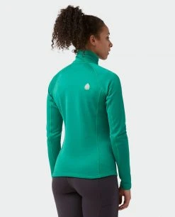 Stio Women's Gannett Peak Fleece Half Zip -STIO Sales W Gannett Peak Half Zip Greenery 3