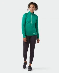 Stio Women's Gannett Peak Fleece Half Zip -STIO Sales W Gannett Peak Half Zip Greenery 4