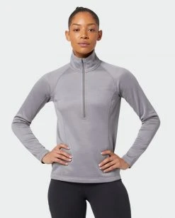 Stio Women's Gannett Peak Fleece Half Zip -STIO Sales W Gannett Peak Half Zip Moon Dust 3 Top