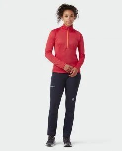 Stio Women's Gannett Peak Fleece Half Zip -STIO Sales W Gannett Peak Half Zip Risk Red 4