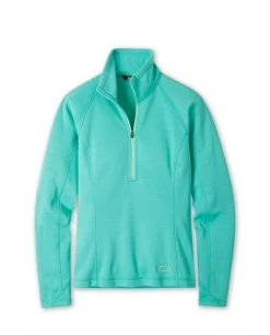Stio Women's Gannett Peak Fleece Half Zip -STIO Sales W Gannett Peak Half Zip Turquoise Rest