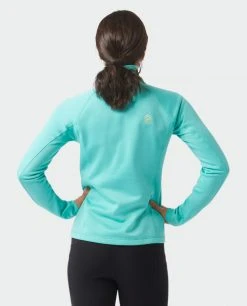 Stio Women's Gannett Peak Fleece Half Zip -STIO Sales W Gannett Peak Half Zip Turquoise Rest 4 Top