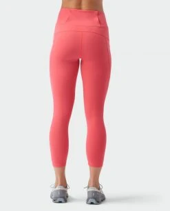 Stio Women's Glide Crop Tech Tight -STIO Sales W Glide Crop Tech Tight Azalea Bloom 4 Bottom
