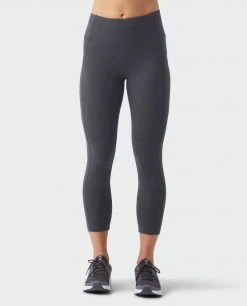Stio Women's Glide Crop Tech Tight -STIO Sales W Glide Crop Tech Tight Boundary Black 3 Bottom