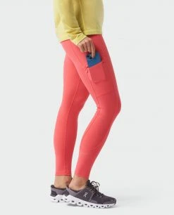 Stio Women's Glide High Rise Tech Tight -STIO Sales W Glide Tech Tight Azalea Bloom 6 Bottom