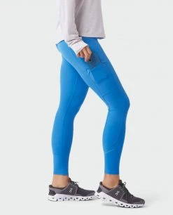 Stio Women's Glide High Rise Tech Tight -STIO Sales W Glide Tech Tight Speedy Stream 6 Bottom