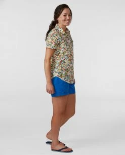 Stio Women's Hideout Short -STIO Sales W Hideout Short Blue Jolt 4