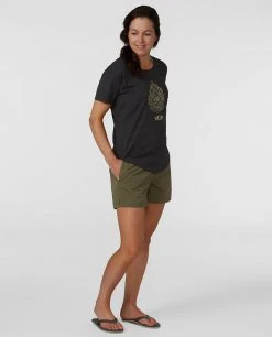 Stio Women's Hideout Short -STIO Sales W Hideout Short Trout Time 3