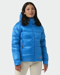 Stio Women's Hometown Down Hooded Jacket -STIO Sales W Hometown Down Hooded Jacket Alpine Lake 1