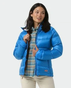 Stio Women's Hometown Down Hooded Jacket -STIO Sales W Hometown Down Hooded Jacket Alpine Lake 2