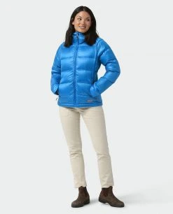 Stio Women's Hometown Down Hooded Jacket -STIO Sales W Hometown Down Hooded Jacket Alpine Lake 4