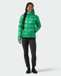 Stio Women's Hometown Down Hooded Jacket -STIO Sales W Hometown Down Hooded Jacket Greenery 5