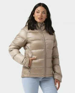 Stio Women's Hometown Down Hooded Jacket -STIO Sales W Hometown Down Hooded Jacket Rodeo Dust 1