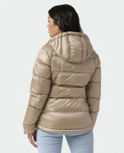 Stio Women's Hometown Down Hooded Jacket -STIO Sales W Hometown Down Hooded Jacket Rodeo Dust 3