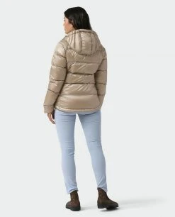 Stio Women's Hometown Down Hooded Jacket -STIO Sales W Hometown Down Hooded Jacket Rodeo Dust 5