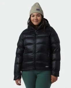 Stio Women's Hometown Down Hooded Jacket -STIO Sales W Hometown Down Jacket Tap Shoe Alt 2