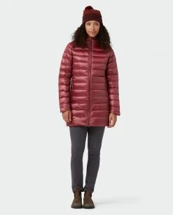 Stio Women's Hometown Down Parka -STIO Sales W Hometown Down Parka Roasted Beet 1