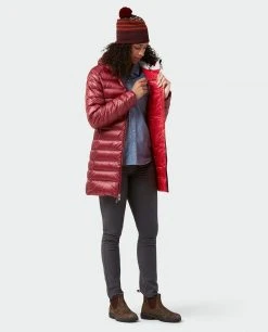 Stio Women's Hometown Down Parka -STIO Sales W Hometown Down Parka Roasted Beet 4