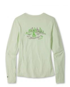 Stio Women's Hylas Crew LS -STIO Sales W Hylas Crew Honey Dew Back