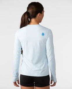 Stio Women's Hylas Crew LS -STIO Sales W Hylas Crew LS Misty Cloud 2