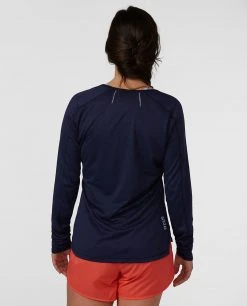 Stio Women's Icefloe Tech Tee LS 23 Stio Women's Icefloe Tech Tee LS -STIO Sales W Icefloe Tech Tee LS Maritime Blue 2